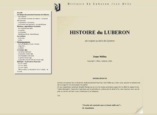 Miniature du site Histoire du Luberon